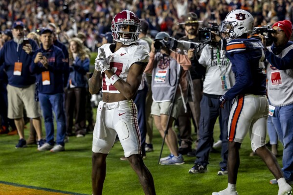 Milroe s TD pass to Bond on fourth and 31 rescues No. 8 Alabama in